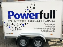 powerfull plastic solutions Comkey aanhanger